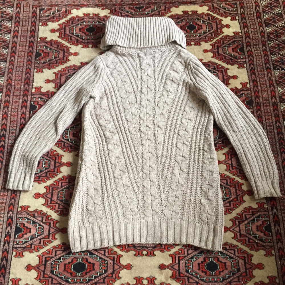Chunky turtleneck sweater