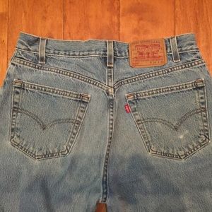 Vintage Faded Levi's 505 Straight Leg 34X30