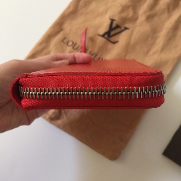 🎄SALE Auth LV Epi Clemence Wallet Coquelicot Red - Picture 6 of 8