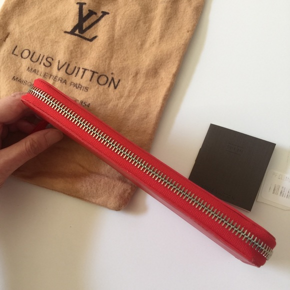 🎄SALE Auth LV Epi Clemence Wallet Coquelicot Red - Picture 4 of 8