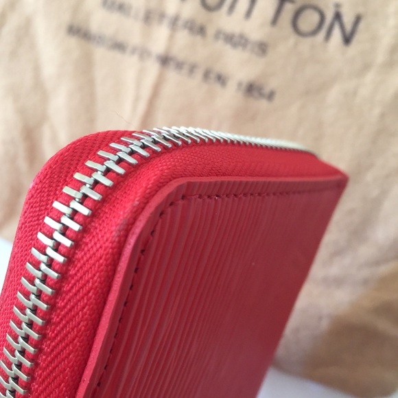 🎄SALE Auth LV Epi Clemence Wallet Coquelicot Red - Picture 7 of 8