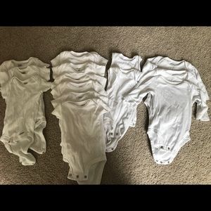 Lot of white onesies