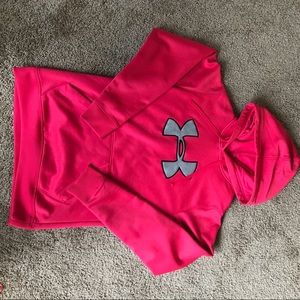 Women’s Under Armour pink hoodie - Size Medium