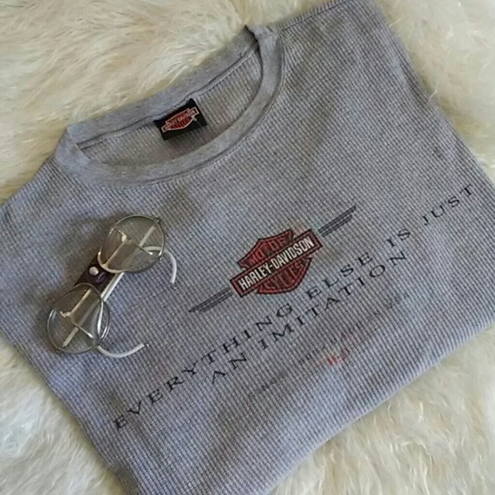 Harley Davidson long Sleeve  Sweater Thermal