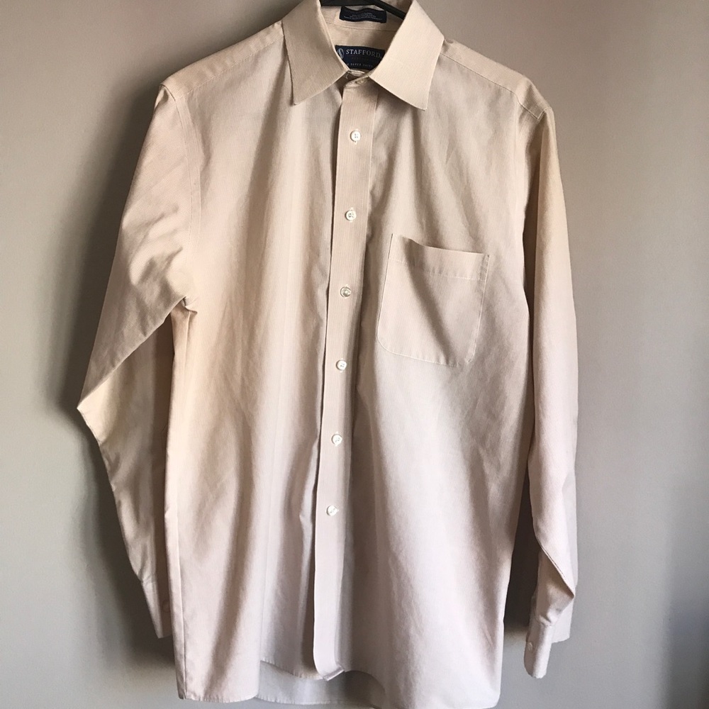 Staffors tan work shirt