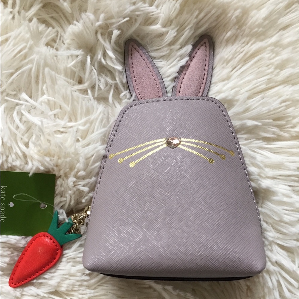 Kate Spade Rabbit Coin Purse! Hop to it!!