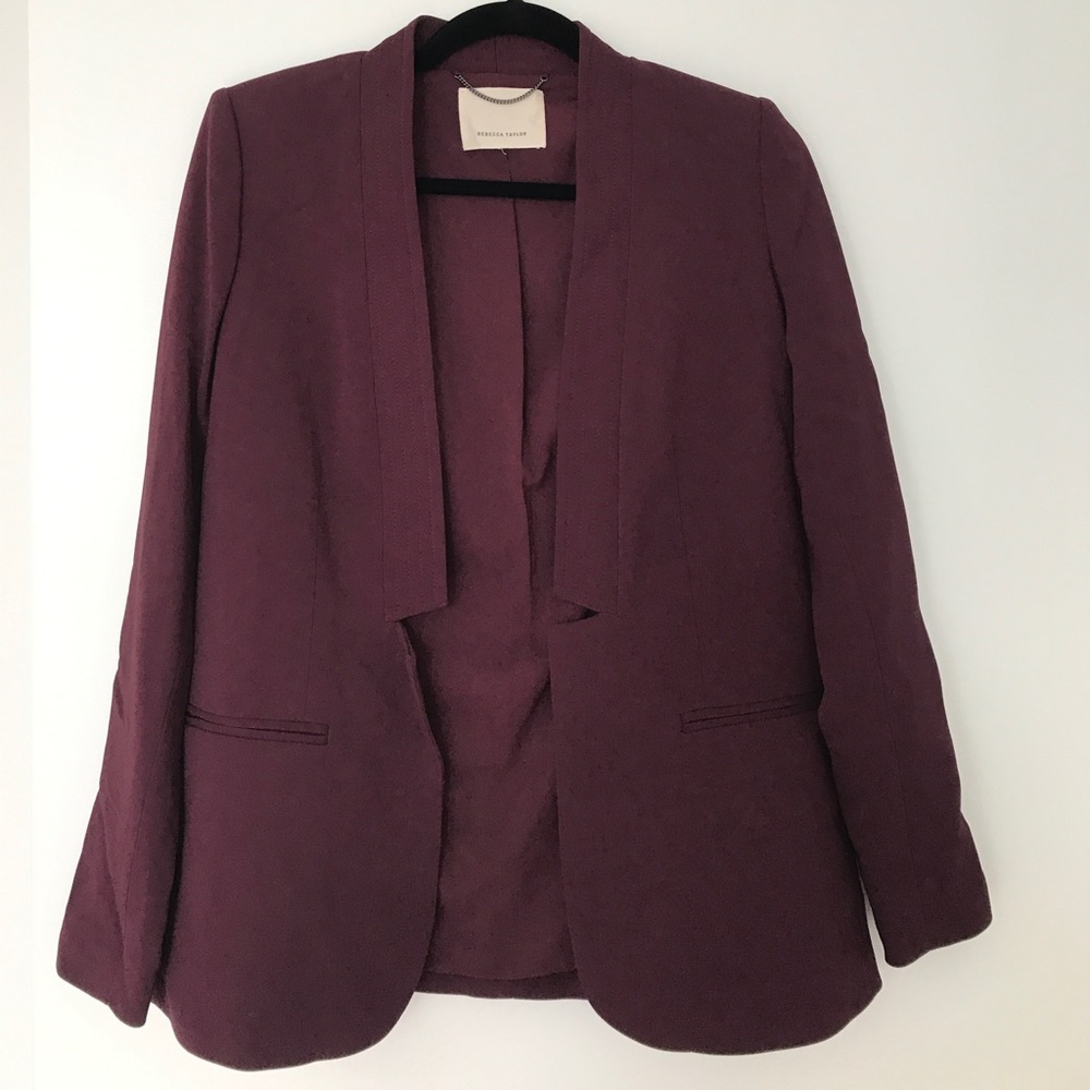 Velvet blazer