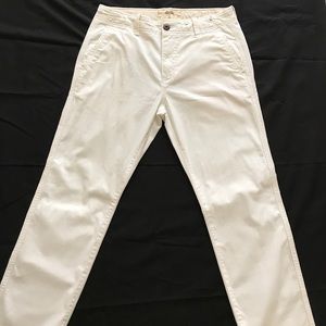White Hollister Skinny Chinos