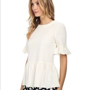 kate spade New York Peplum top