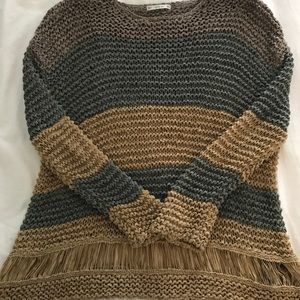 Zara Knit women's multicolor sweater size M