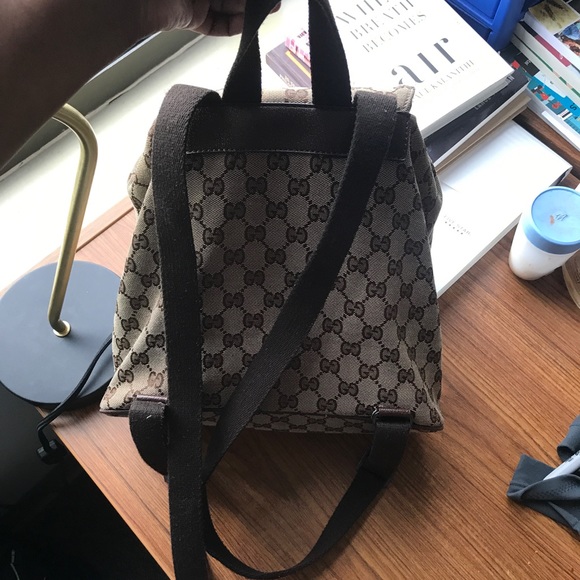 Gucci Canvas Backpack - Picture 2 of 4