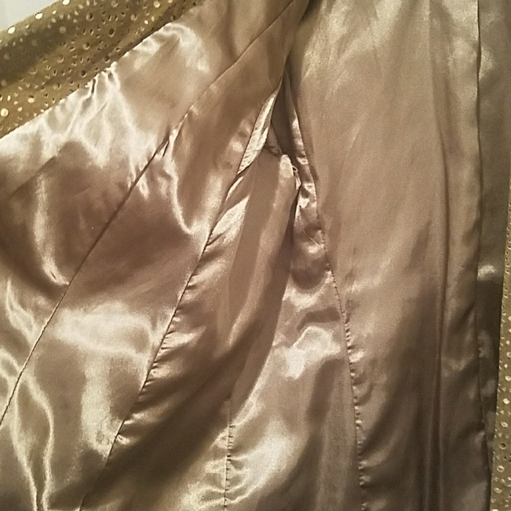 IMAN Green Leather Jacket - Picture 6 of 6