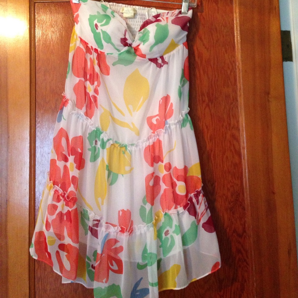 Guess strapless dress
