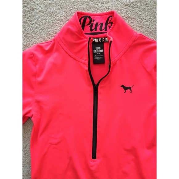 SOLD• VS Neon Half Zip - Picture 1 of 3