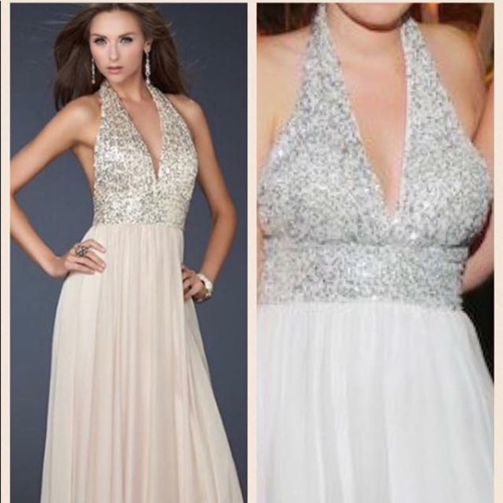 La Femme White Dress