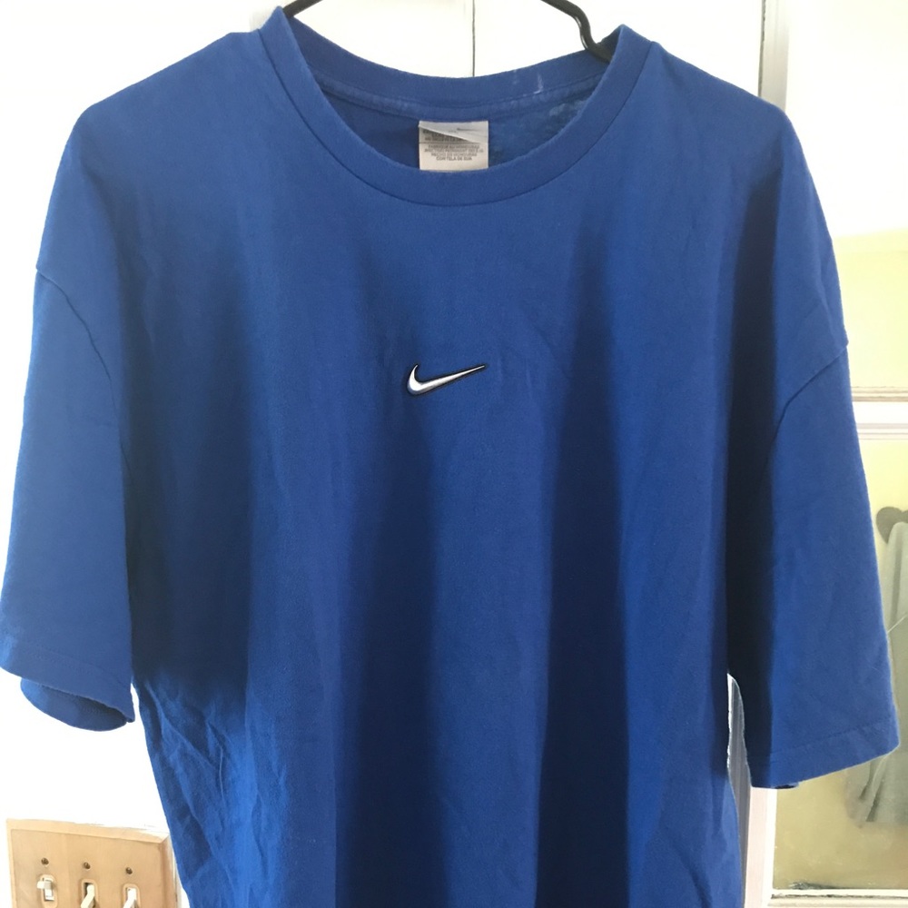 Nike blue tee shirt