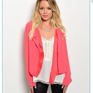 Coral jacket