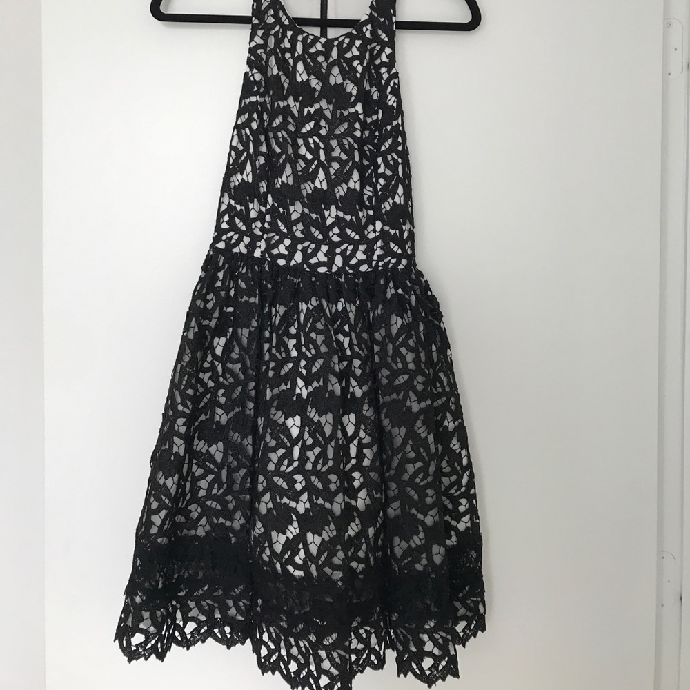 Alice + Olivia Black Dress