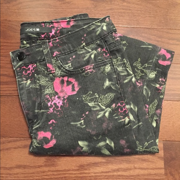 Joe's Jeans Denim - Floral Print Joe's Skinny Jeans