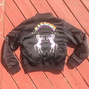 🌈 UNIF Hardcore Bomber Jacket 🌈