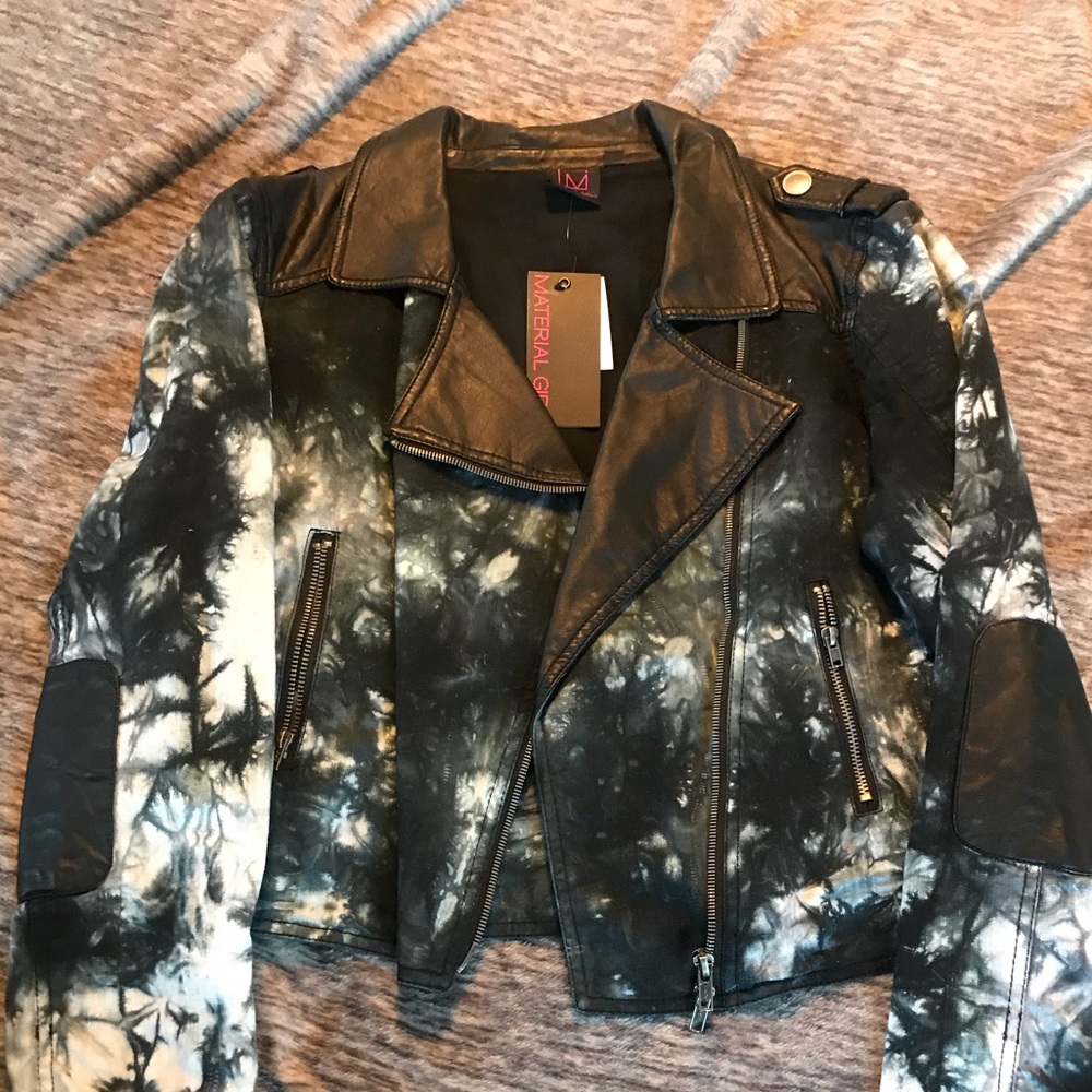 Material girl cropped jacket.