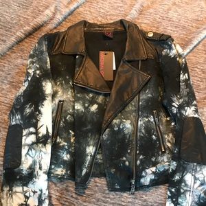 Material girl cropped jacket.