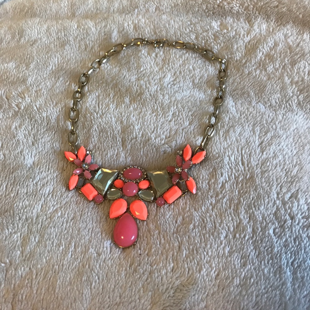 J. Crew Factory Pink Necklace