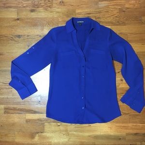 Express Royal blue top