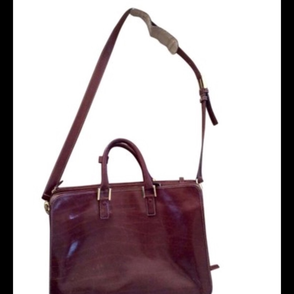 Cole Haan leather briefcase