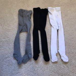 Hanna Andersson tights set of 3