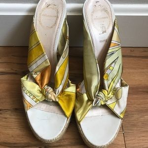 VINTAGE EMILIO PUCCI WEDGES