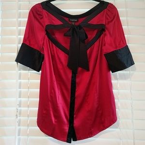Bebe silk top