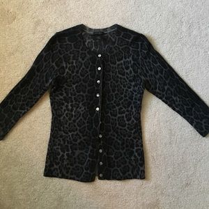 Only Mine brand 3/4 sleeve cardigan. Like new.
