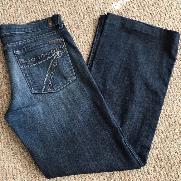7 For All Mankind Denim - 7 For All Mankind Dojo Chain Pocket Jeans