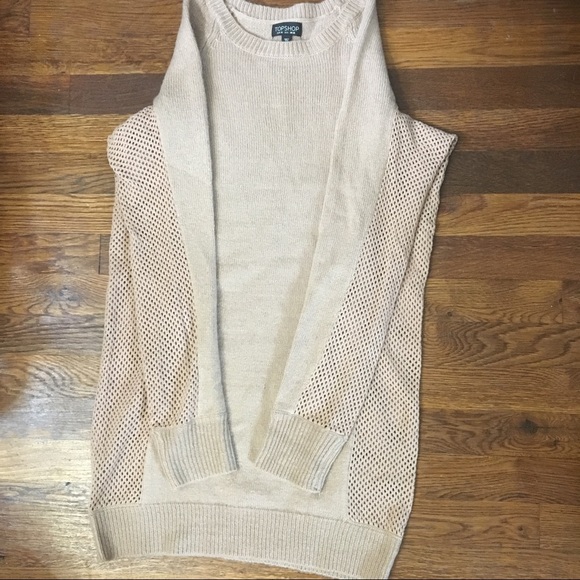 Topshop brown sweater size 6 - Picture 2 of 6