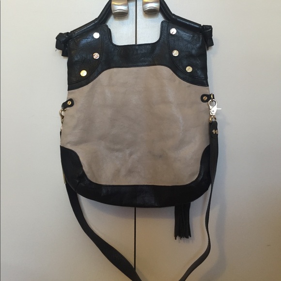 Foley and Corinna black and white bag - Picture 1 of 2