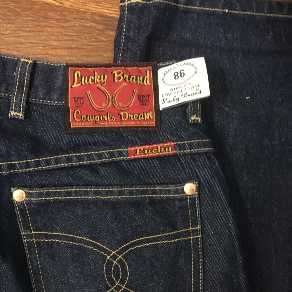 Lucky Brand Cowgirls Dream Low rise flare size 4