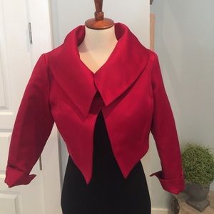 Raspberry opera jacket bolero