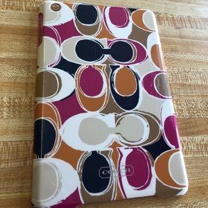 Coach IPad mini cover