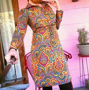 Vintage 70's Alfred Dunner JC penny dress