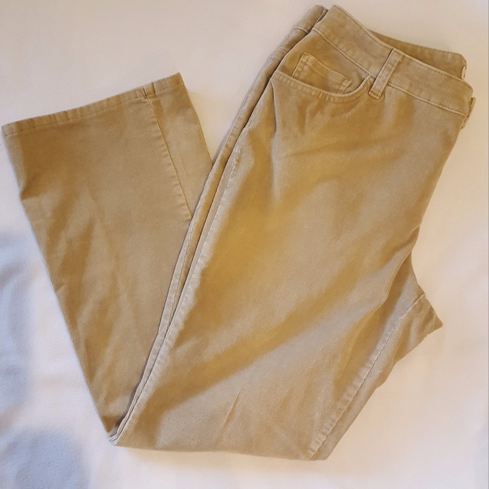 St Johns Bay Petite Stretch Women 14P Corduroy