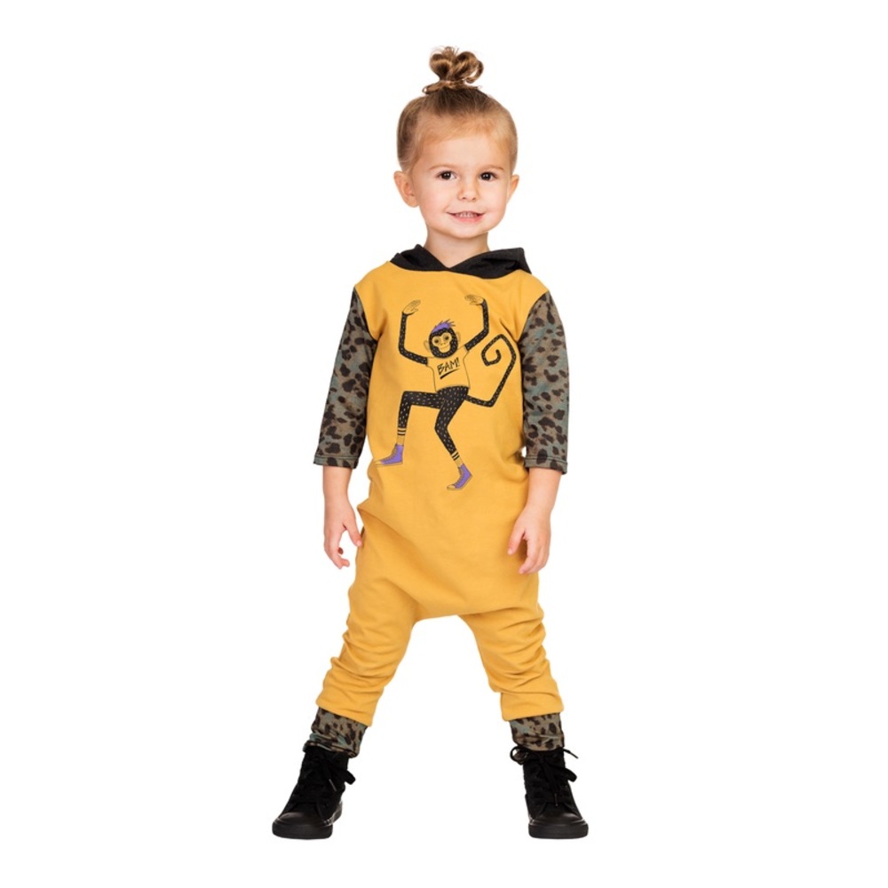 NWT Rags to Raches "Party Chimp" Romper 6-12 Month