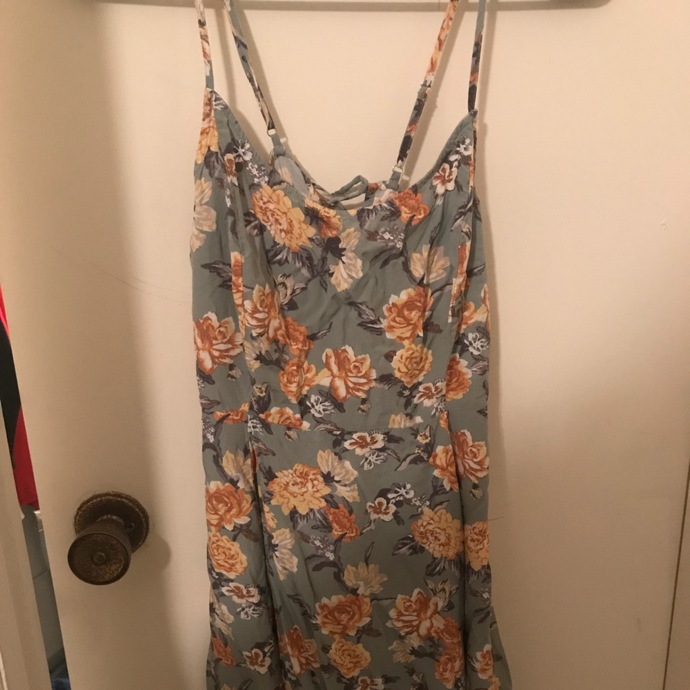 Floral mini dress