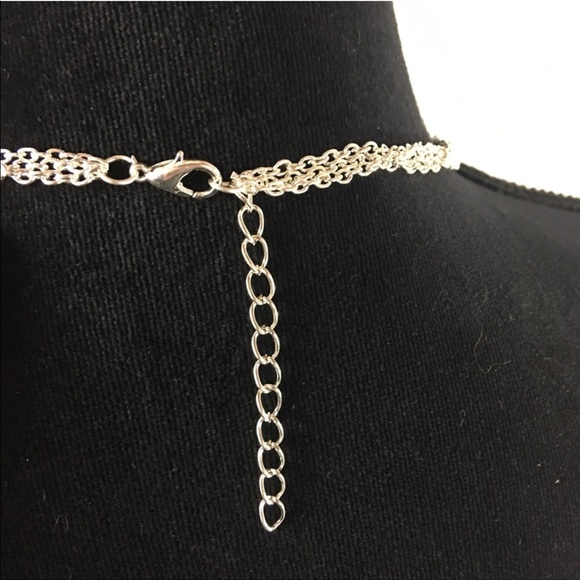 Silver MultiLayer Necklace - Picture 8 of 8