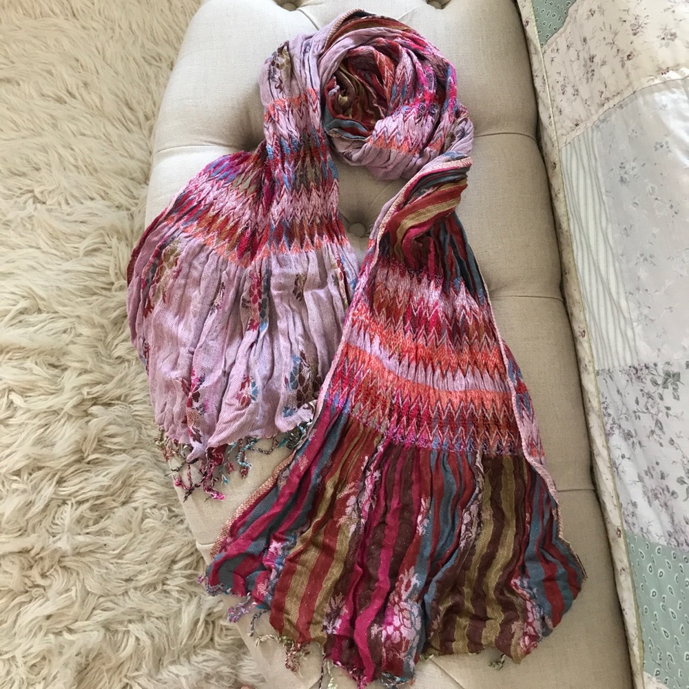 Floral scarf
