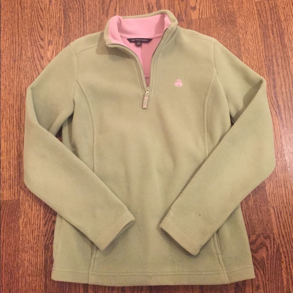 Brooks brothers women's 3/4 zip pullover