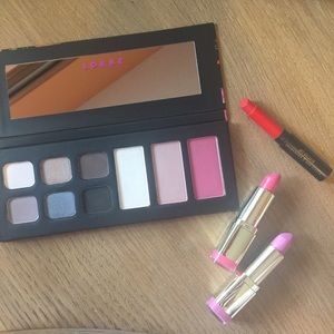 LIKE NEW‼️ Lorac palette & lippie bundle