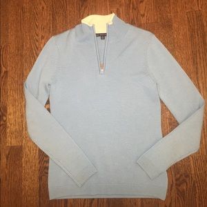 Brooks brothers women's 3/4 zip pullover