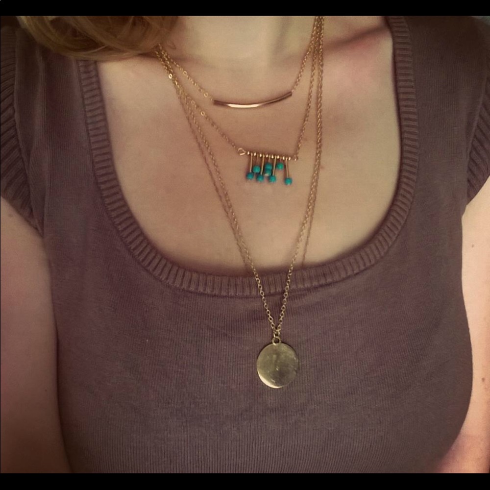 (R3) Stunning MultiLayer Necklace - Picture 4 of 4