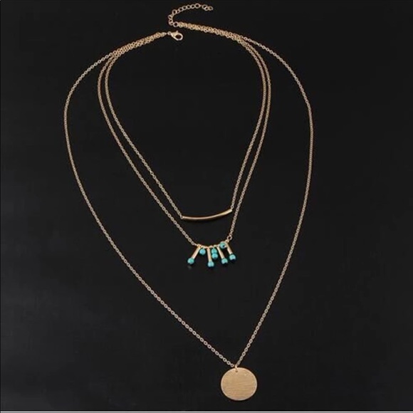 (R3) Stunning MultiLayer Necklace - Picture 2 of 4